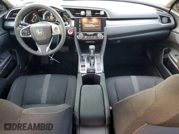2017 Honda Civic EX with VIN 19XFC2F87HE079437, listed as a Copart auction lot 53639505 with 80,829 mi miles and Salvage Title. Bid and sale history available at DreamBid. Image 8.