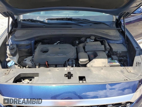 2019 Hyundai Santa Fe SE z VIN 5NMS2CAD5KH117727, wystawiony jako Copart lot #62860725 z przebiegiem 106 930 mil mil oraz Szkoda całkowita • Salvage title. Historia ofert i sprzedaży dostępna na DreamBid. Obrazek 12.
