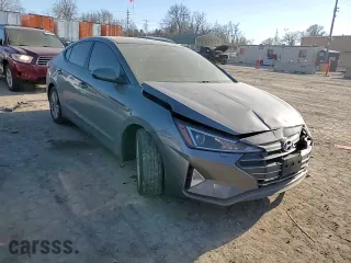 2019 Hyundai Elantra SEL with VIN 5NPD84LF1KH444687, listed as a Copart auction lot 41777195 with 116,407 mi miles and Salvage Title. Bid and sale history available at carsss.com. Image 10.
