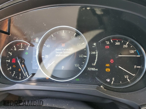 2021 Mazda CX-9 Carbon Edition with VIN JM3TCADYXM0519399, listed as a Copart auction lot 52714565 with 72,765 mi miles and Salvage title. Bid and sale history available at DreamBid. Image 9.
