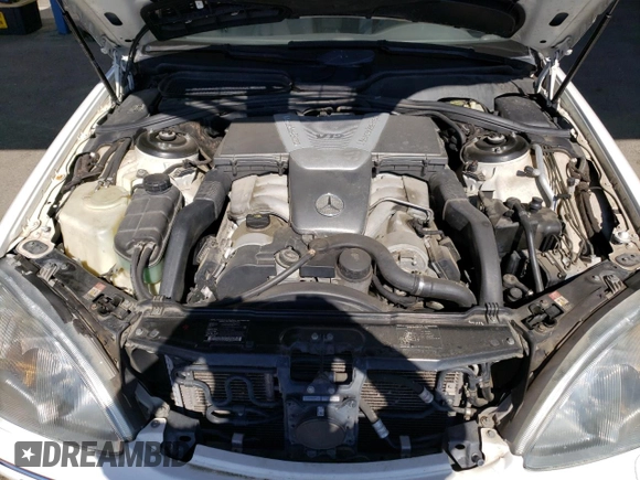 2002 Mercedes-Benz S-Class 6.0L with VIN WDBNG78J32A262968, listed as a Copart auction lot 76331274 with 113,480 mi miles and Clean Title. Bid and sale history available at carsss.com. Image 11.