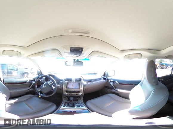 2019 Lexus GX 460 Luxury with VIN JTJJM7FX3K5225764, listed as a Copart auction lot 57110254 with 59,150 mi miles and Salvage title. Bid and sale history available at DreamBid. Image 13.