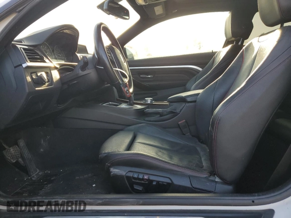 2015 BMW 4 Series 428i with VIN WBA3N3C59FK233053, listed as a Copart auction lot 52651415 with 165,218 mi miles and Salvage Title. Bid and sale history available at DreamBid. Image 7.