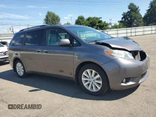 2016 Toyota Sienna Limited с VIN 5TDDK3DC0GS136248, выставлен на аукционе Copart как лот 63476815 с пробегом 131 970 миль миль и Списание • Salvage title. История ставок и продаж доступна на DreamBid. Изображение 4.