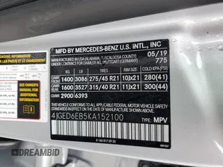 2019 Mercedes-Benz GLE 43 AMG z VIN 4JGED6EB5KA152100, wystawiony jako Copart lot #52577615 z przebiegiem 8 333 mil mil oraz Szkoda całkowita • Salvage title. Historia ofert i sprzedaży dostępna na DreamBid. Obrazek 14.