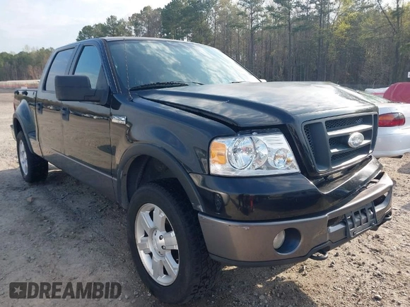 2006 Ford F-150 XLT with VIN 1FTPW04546KC98973, listed as a IAAI auction lot 41856310 with 180,394 mi miles. Bid and sale history available at carsss.com. Image 1.