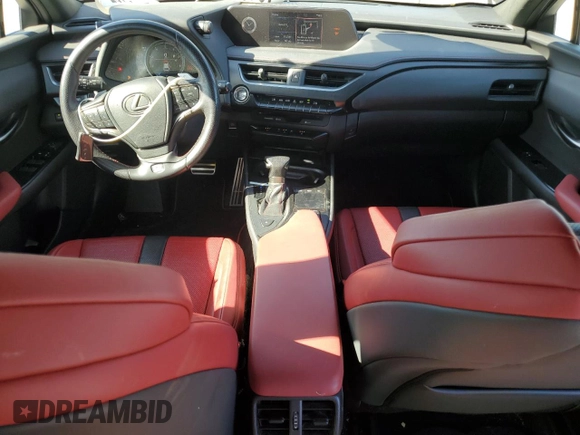 2019 Lexus UX 200 z VIN JTHY3JBH7K2005768, wystawiony jako Copart lot #46180135 z przebiegiem 78 108 mil mil oraz Szkoda całkowita • Salvage title. Historia ofert i sprzedaży dostępna na DreamBid. Obrazek 8.