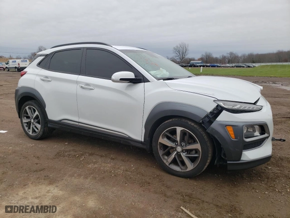 2019 Hyundai Kona Limited with VIN KM8K3CA54KU376039, listed as a Copart auction lot 82322634 with 62,025 mi miles and Salvage Title. Bid and sale history available at carsss.com. Image 4.