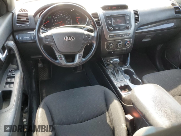 2015 Kia Sorento LX with VIN 5XYKT4A67FG635293, listed as a Copart auction lot 77755594 with 190,843 mi miles and Salvage Title. Bid and sale history available at carsss.com. Image 8.