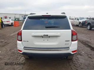 2017 Jeep Compass High Altitude with VIN 1C4NJDEB2HD110539, listed as a IAAI auction lot 41118827 with 94,663 mi miles and . Bid and sale history available at carsss.com. Image 16.