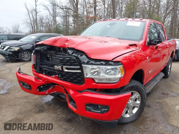 2022 Ram 2500 Big Horn with VIN 3C6UR5DLXNG149728, listed as a IAAI auction lot 41652824 with 45,415 mi miles and . Bid and sale history available at DreamBid. Image 6.