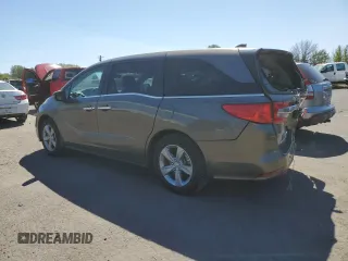 2018 Honda Odyssey EX-L z VIN 5FNRL6H71JB016424, wystawiony jako Copart lot #53859505 z przebiegiem 91 669 mil mil oraz Szkoda całkowita • Salvage title. Historia ofert i sprzedaży dostępna na DreamBid. Obrazek 2.