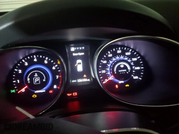 2013 Hyundai Santa Fe Sport z VIN 5XYZWDLA3DG048657, wystawiony jako Copart lot #46656815 z przebiegiem 126 156 mil mil oraz Szkoda całkowita • Salvage title. Historia ofert i sprzedaży dostępna na DreamBid. Obrazek 9.