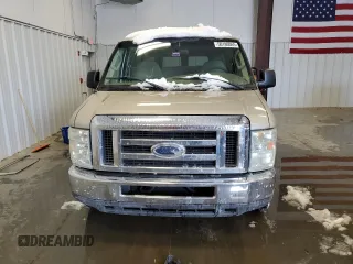 2008 Ford Econoline Passenger XL with VIN 1FMNE11L38DA52308, listed as a Copart auction lot 50180065 with 187,079 mi miles and Salvage title. Bid and sale history available at DreamBid. Image 5.