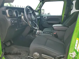 2018 Jeep Wrangler Unlimited Sport z VIN 1C4HJXDG5JW320526, wystawiony jako Copart lot #58425305 z przebiegiem 118 603 mil mil oraz Szkoda całkowita • Salvage title. Historia ofert i sprzedaży dostępna na DreamBid. Obrazek 7.