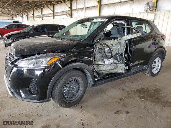 2021 Nissan Kicks S with VIN 3N1CP5BV6ML533691, listed as a Copart auction lot 50816665 with 59,681 mi miles and Salvage Title. Bid and sale history available at carsss.com. Image 1.