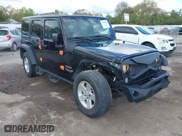 2017 Jeep Wrangler Unlimited Sport с VIN 1C4BJWDG8HL683432, выставлен на аукционе IAAI как лот 42183240 с пробегом 144 925 миль миль и . История ставок и продаж доступна на DreamBid. Изображение 6.