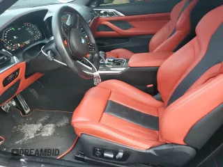 2022 BMW M4 Competition xDrive with VIN WBS43AZ09NCK22701, listed as a Copart auction lot 37733034 with 13,038 mi miles. Bid and sale history available at carsss.com. Image 7.