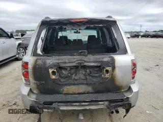 2008 Honda Pilot SE with VIN 5FNYF283X8B021057, listed as a Copart auction lot 43867145 with Not Provided miles and Salvage Title. Bid and sale history available at DreamBid. Image 6.