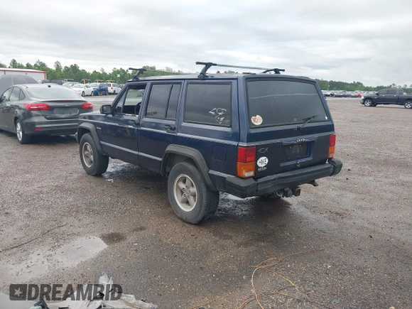 1996 Jeep Cherokee SE z VIN 1J4FJ28S5TL129065, wystawiony jako IAAI lot #42231133 z przebiegiem 225 320 mil mil oraz . Historia ofert i sprzedaży dostępna na DreamBid. Obrazek 3.