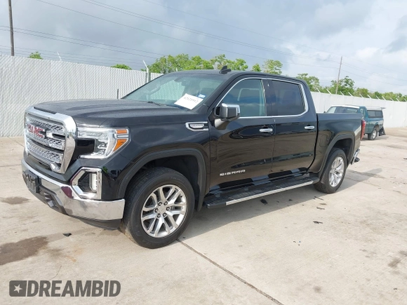 2020 GMC Sierra 1500 SLT with VIN 3GTP8DED3LG287957, listed as a IAAI auction lot 42121912 with Not provided miles and . Bid and sale history available at DreamBid. Image 2.