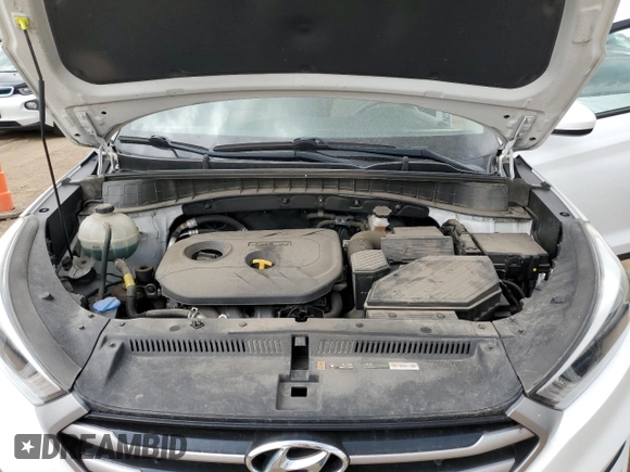 2018 Hyundai Tucson SEL with VIN KM8J3CA4XJU617796, listed as a Copart auction lot 60863885 with 57,995 mi miles and Clean title. Bid and sale history available at DreamBid. Image 12.