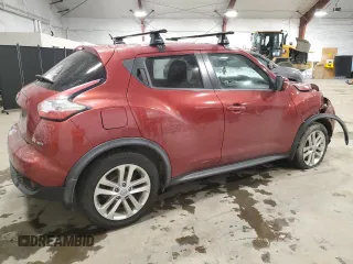 2016 Nissan Juke SL with VIN JN8AF5MV1GT653374, listed as a Copart auction lot 42357515 with 110,290 mi miles and Non Repairable. Bid and sale history available at carsss.com. Image 3.