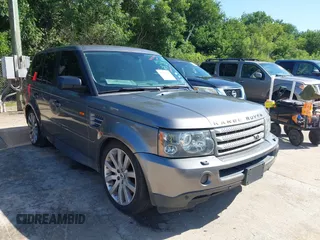 2007 Land Rover Range Rover Sport SC with VIN SALSH234X7A115746, listed as a IAAI auction lot 42452889 with 294,507 mi miles and . Bid and sale history available at DreamBid. Image 1.