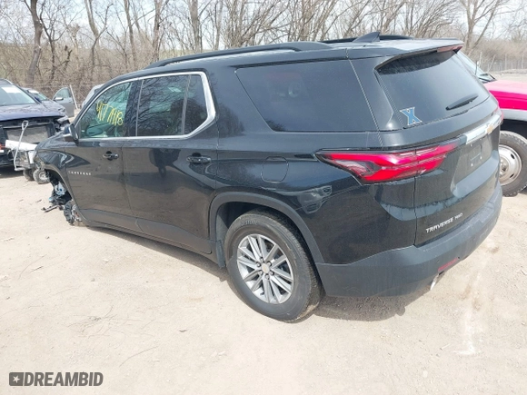 2022 Chevrolet Traverse LT Cloth with VIN 1GNEVGKW3NJ141333, listed as a IAAI auction lot 41771918 with 56,179 mi miles. Bid and sale history available at carsss.com. Image 3.