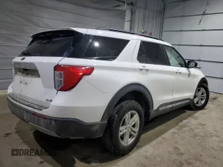 2020 Ford Explorer XLT with VIN 1FMSK8DH8LGC55228, listed as a Copart auction lot 47420315 with Not Provided miles and Salvage Title. Bid and sale history available at DreamBid. Image 3.