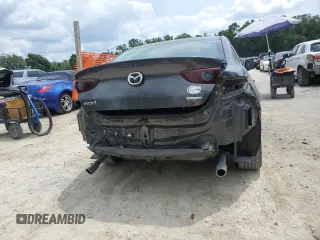 2020 Mazda 3 Select with VIN 3MZBPACL3LM127114, listed as a Copart auction lot 55912505 with 32,047 mi miles and Salvage title. Bid and sale history available at DreamBid. Image 6.
