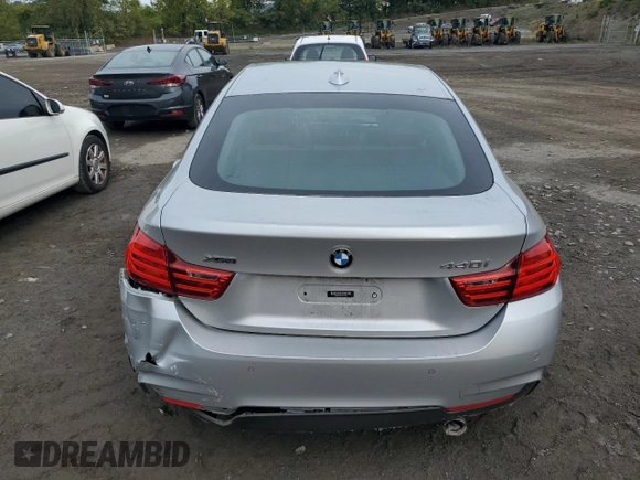2017 BMW 4 Series 440i xDrive with VIN WBA4E5C50HG189370, listed as a Copart auction lot 72420284 with 59,018 mi miles and Salvage Title. Bid and sale history available at carsss.com. Image 6.