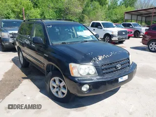 2003 Toyota Highlander z VIN JTEGF21A030108280, wystawiony jako IAAI lot #41983782 z przebiegiem Nie podano mil oraz . Historia ofert i sprzedaży dostępna na DreamBid. Obrazek 1.