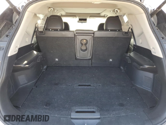 2015 Nissan Rogue SV with VIN 5N1AT2MV8FC827342, listed as a Copart auction lot 48215345 with 161,412 mi miles and Salvage Title. Bid and sale history available at carsss.com. Image 6.
