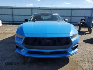 2024 Ford Mustang EcoBoost with VIN 1FA6P8TH3R5135243, listed as a Copart auction lot 48331635 with 9,660 mi miles and Salvage Title. Bid and sale history available at carsss.com. Image 5.