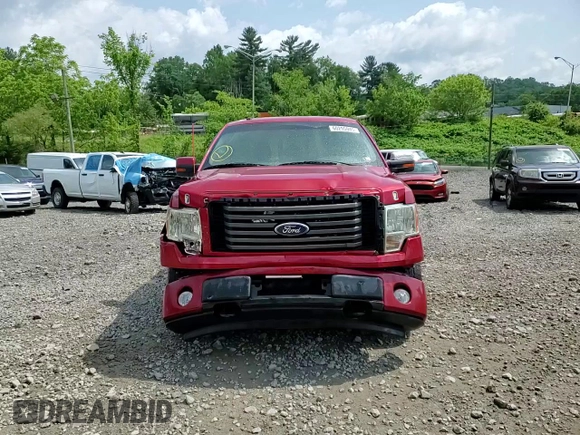2011 Ford F-150 XL with VIN 1FTFW1EF4BFA71200, listed as a Copart auction lot 60295945 with 161,371 mi miles and Salvage title. Bid and sale history available at DreamBid. Image 14.