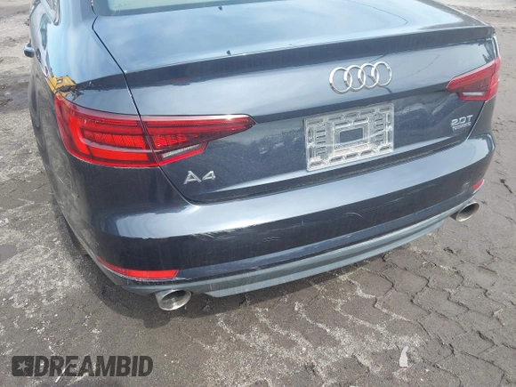 2018 Audi A4 Premium with VIN WAUDNAF4XJA060752, listed as a IAAI auction lot 41729912 with 132,165 mi miles. Bid and sale history available at carsss.com. Image 6.