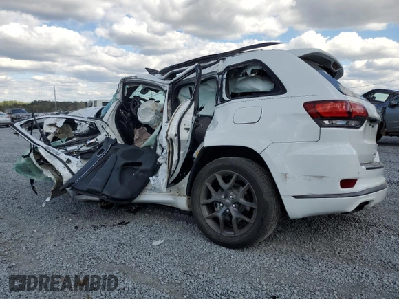 2020 Jeep Grand Cherokee Limited X with VIN 1C4RJEBG9LC439695, listed as a Copart auction lot 76309454 with 0 mi miles and Salvage Title. Bid and sale history available at carsss.com. Image 2.