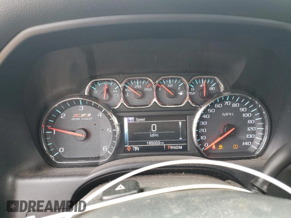 2014 Chevrolet Silverado 1500 LT with VIN 3GCUKREC6EG240496, listed as a Copart auction lot 54252085 with 185,003 mi miles and Salvage Title. Bid and sale history available at DreamBid. Image 9.