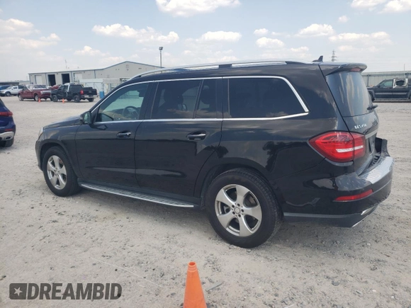 2017 Mercedes-Benz GLS with VIN 4JGDF6EE4HA767178, listed as a Copart auction lot 65590853 with 39,175 mi miles. Bid and sale history available at carsss.com. Image 2.