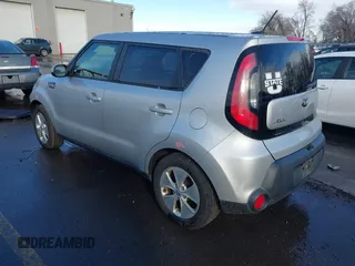 2016 Kia Soul with VIN KNDJN2A20G7853825, listed as a IAAI auction lot 41604997 with 133,624 mi miles. Bid and sale history available at carsss.com. Image 3.