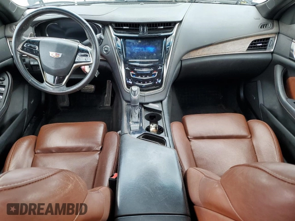 2016 Cadillac CTS Premium Collection AWD with VIN 1G6AZ5SX2G0117173, listed as a Copart auction lot 56506015 with 64,243 mi miles and Salvage title. Bid and sale history available at DreamBid. Image 8.