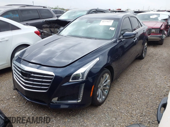 2019 Cadillac CTS Sedan Luxury RWD with VIN 1G6AR5SS7K0102603, listed as a IAAI auction lot 41379611 with 21,651 mi miles. Bid and sale history available at carsss.com. Image 18.