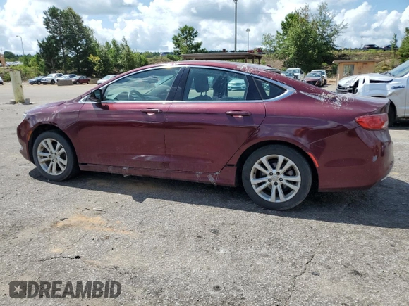 2015 Chrysler 200 Limited with VIN 1C3CCCAB0FN705158, listed as a Copart auction lot 65222615 with 181,069 mi miles and Clean title. Bid and sale history available at DreamBid. Image 2.