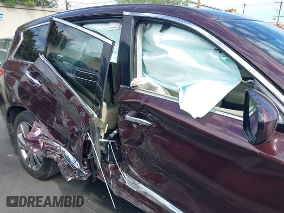 2015 Infiniti QX60 with VIN 5N1AL0MM3FC502870, listed as a IAAI auction lot 41734954 with 117,455 mi miles. Bid and sale history available at carsss.com. Image 6.