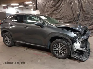2023 Lexus NX with VIN 2T2GDCAZ0PC004515, listed as a IAAI auction lot 41309363 with 25,918 mi miles. Bid and sale history available at carsss.com. Image 1.