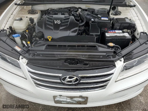 2011 Hyundai Azera Limited with VIN KMHFC4DF0BA544501, listed as a Copart auction lot 75701714 with 0 mi miles and Salvage Title. Bid and sale history available at carsss.com. Image 11.