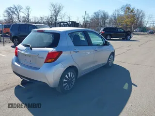 2015 Toyota Yaris L with VIN VNKKTUD38FA048576, listed as a IAAI auction lot 41823728 with 147,476 mi miles. Bid and sale history available at carsss.com. Image 4.