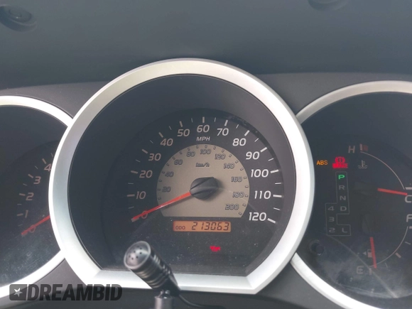 2010 Toyota Tacoma PreRunner with VIN 3TMJU4GN9AM097599, listed as a IAAI auction lot 42153344 with 213,063 mi miles and . Bid and sale history available at DreamBid. Image 16.