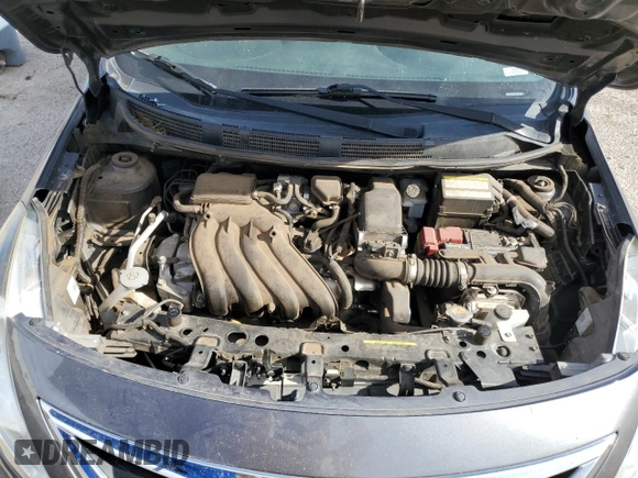 2016 Nissan Versa S Plus with VIN 3N1CN7AP1GL822969, listed as a Copart auction lot 58520635 with 86,889 mi miles and Salvage title. Bid and sale history available at DreamBid. Image 11.